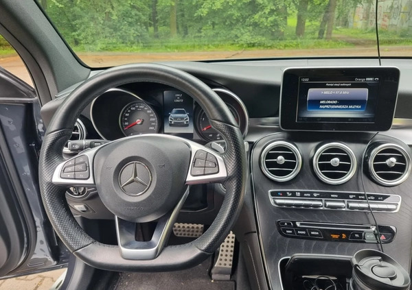 Mercedes-Benz GLC cena 145000 przebieg: 128270, rok produkcji 2016 z Wrocław małe 301